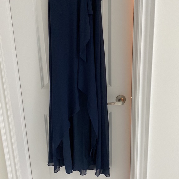 BCBG navy blue gown - Picture 3 of 5